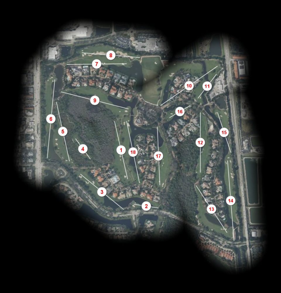 Bay Colony Golf Club course overview