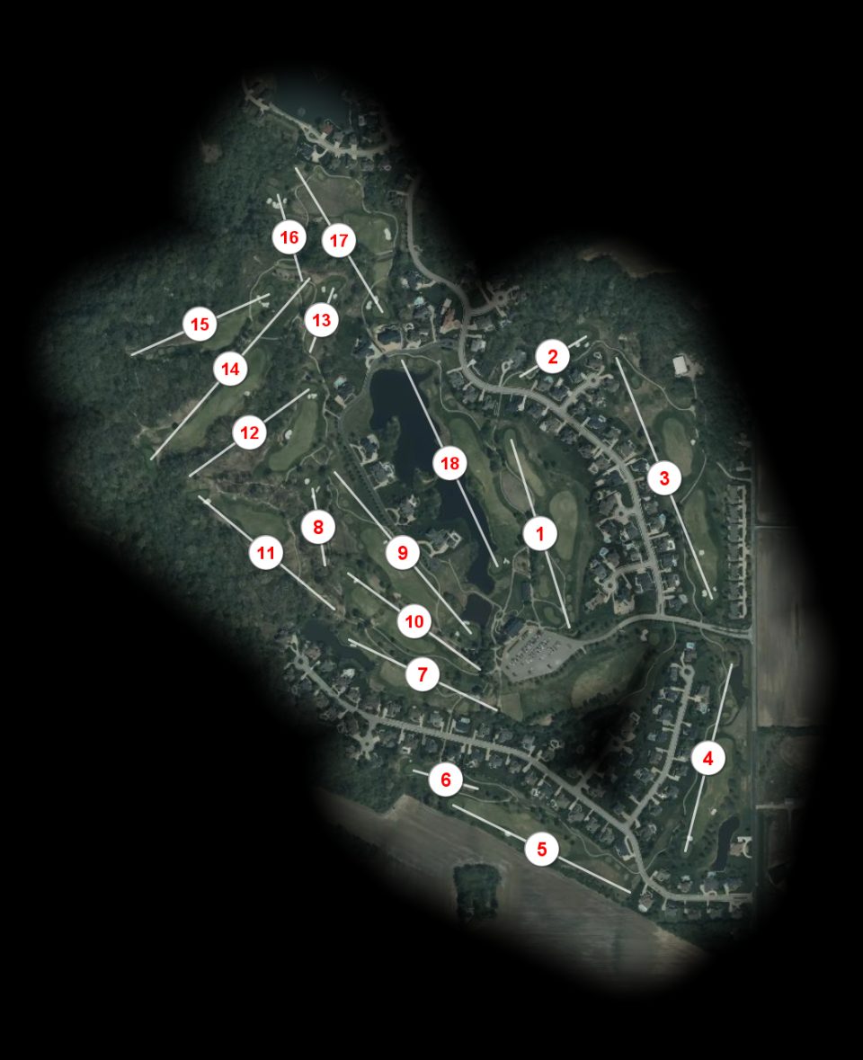 Far Oaks Golf Club Fair Oaks course overview