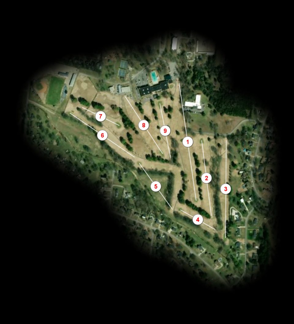 Lewisburg Recreation Center Ewell Butler course overview