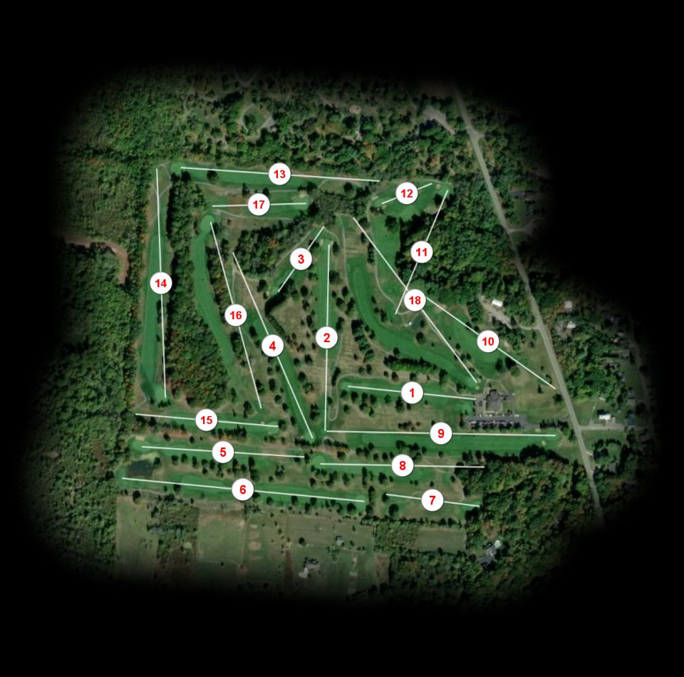 Seneca Falls Country Club course overview