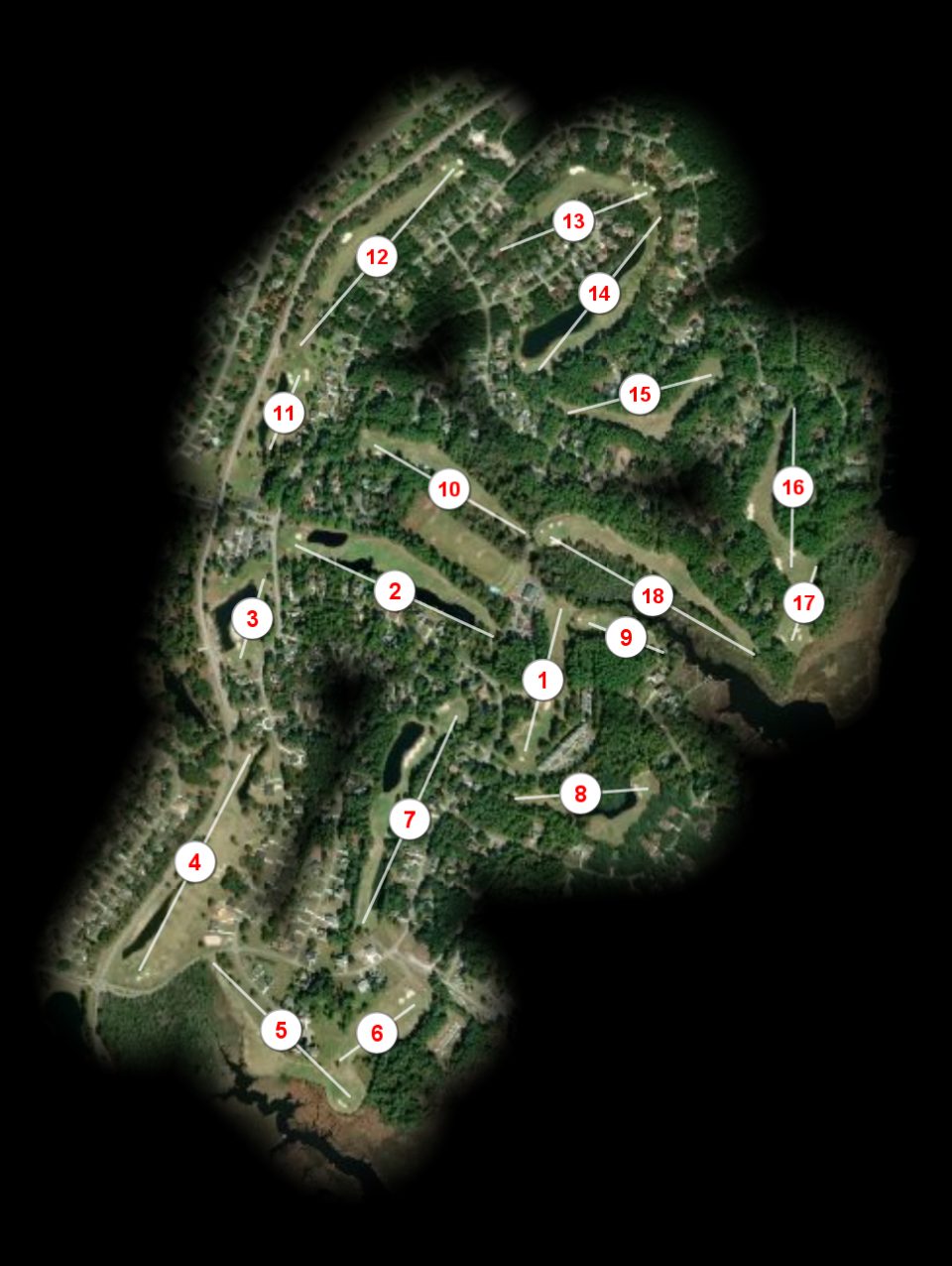 Harbour Pointe Golf Club course overview