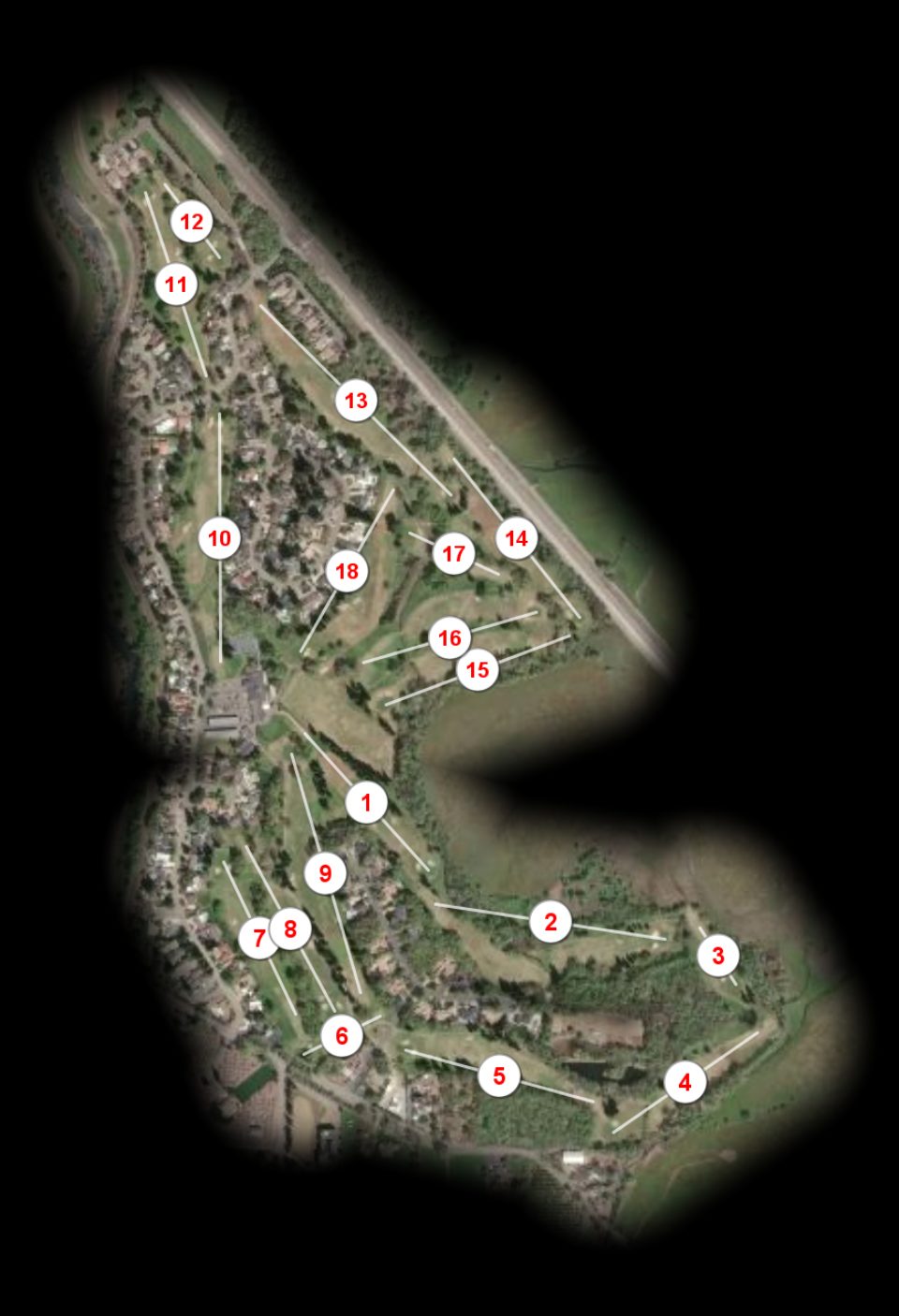 Butte Creek Country Club course overview