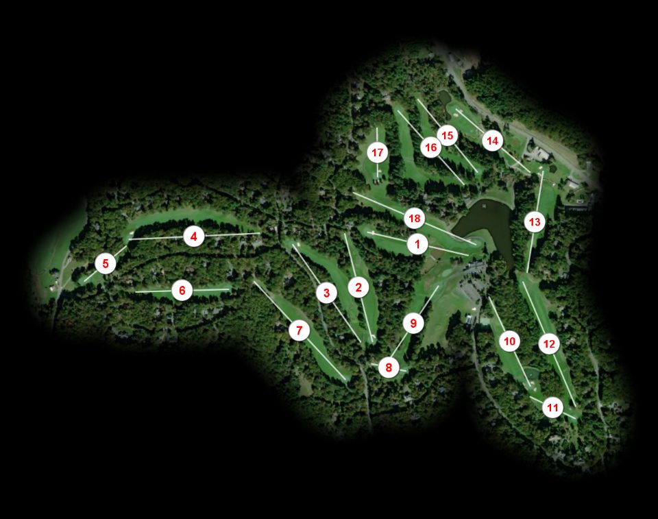 High Meadows Golf & Country Club course overview