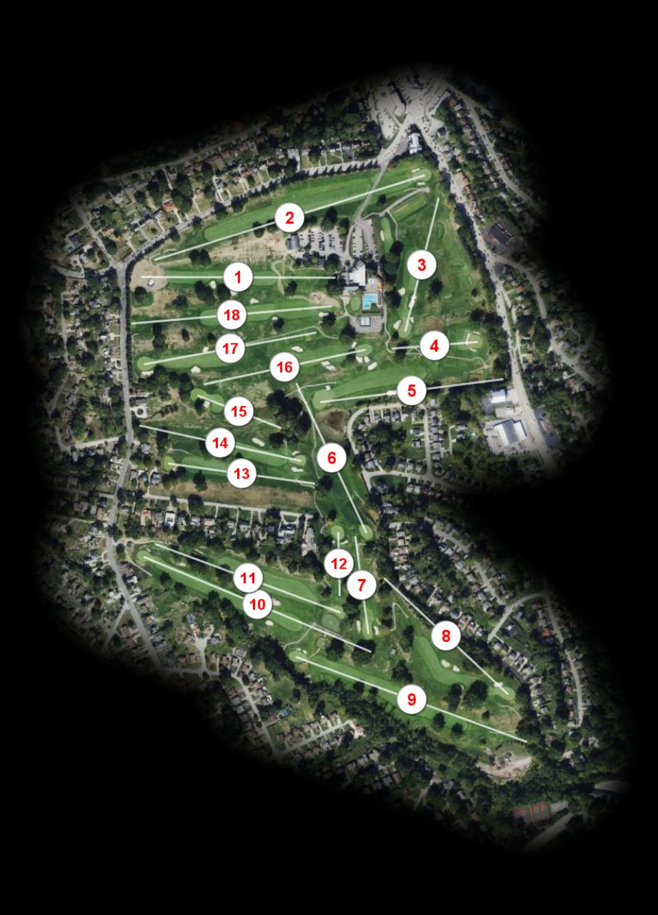 South Hills Country Club course overview