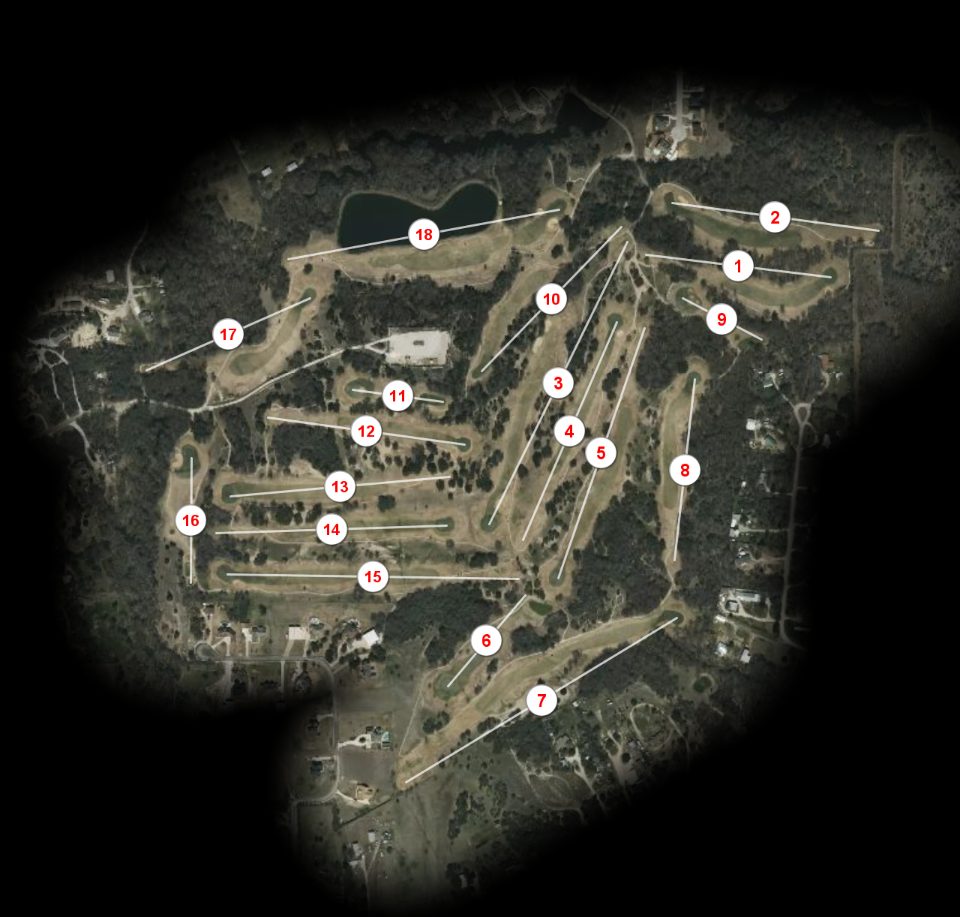 Cross Timbers Golf Course course overview