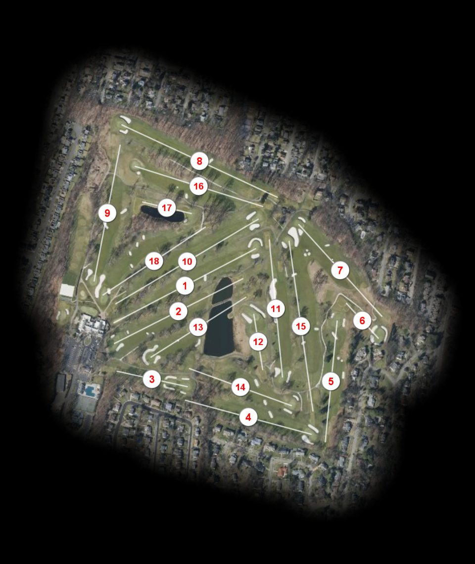 Hackensack Golf Club course overview