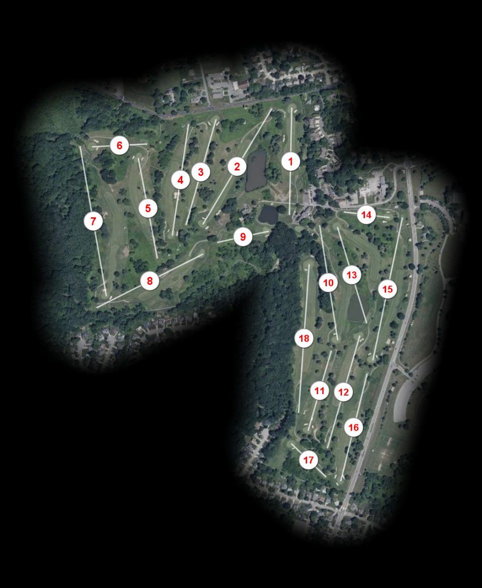 Delcastle Golf Course course overview