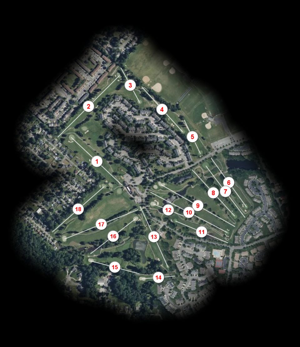 Valley Brook Golf Club course overview