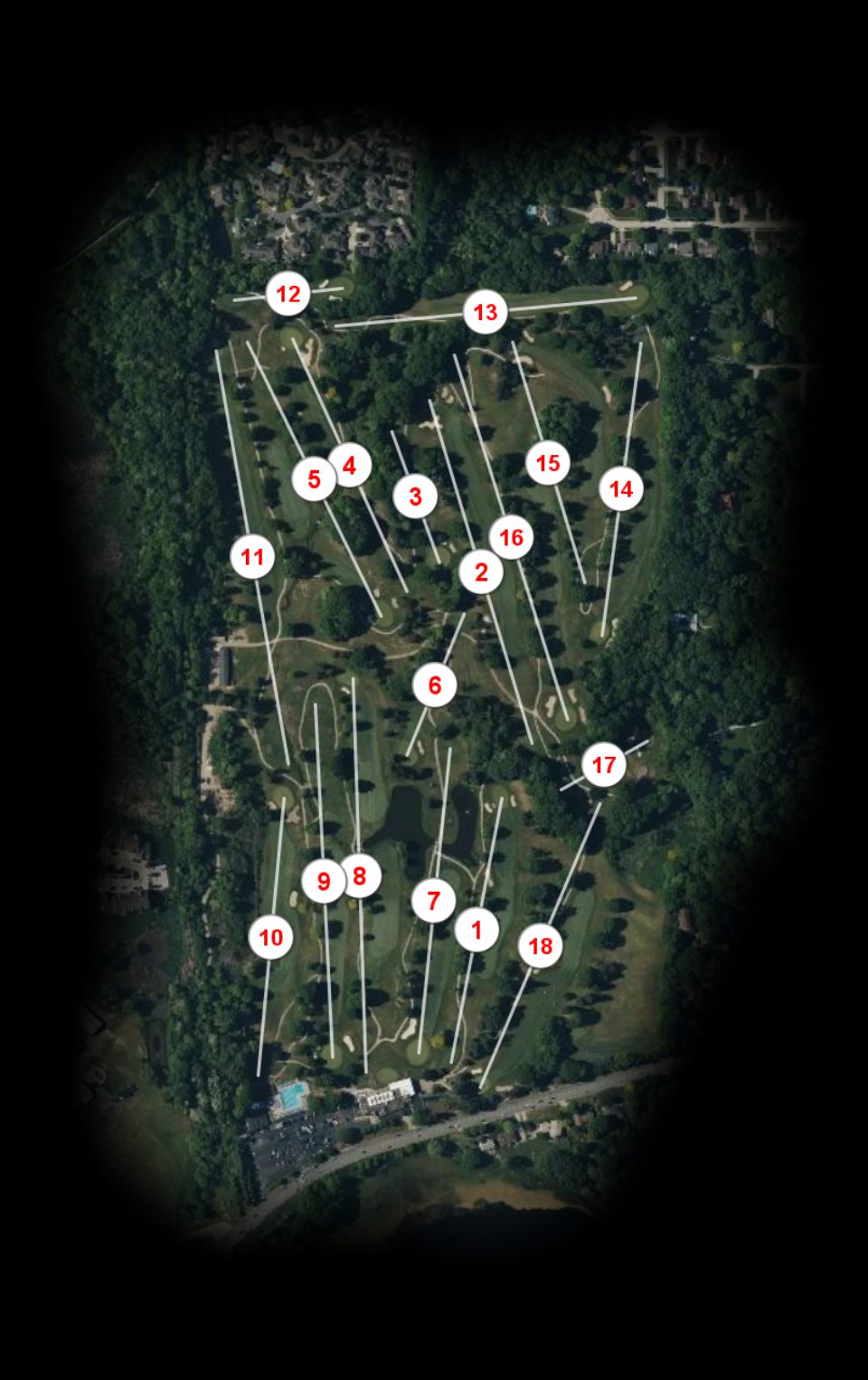 Silver Lake Country Club course overview