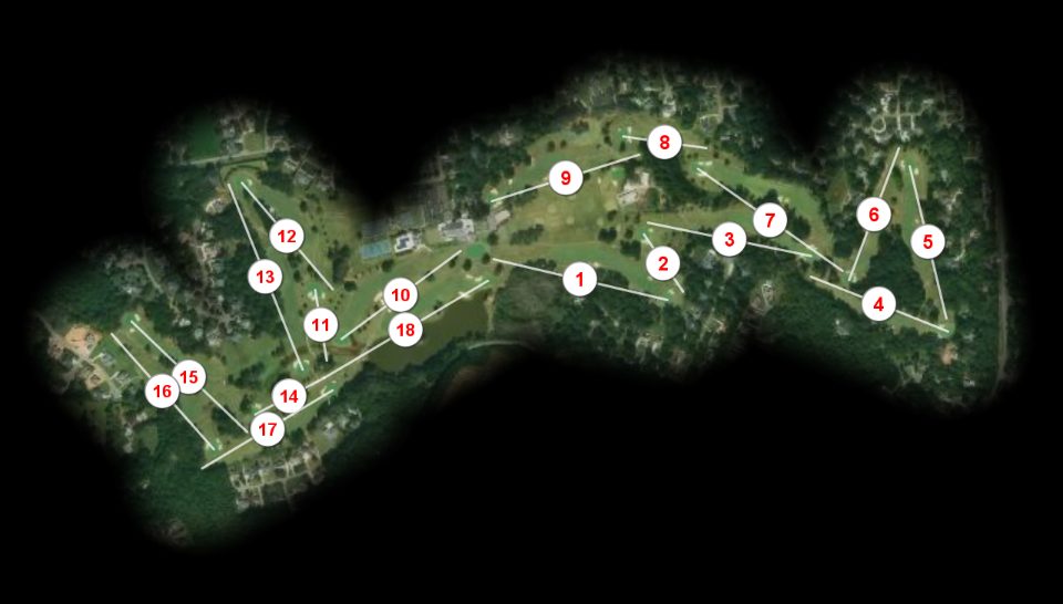 Gaston Country Club course overview