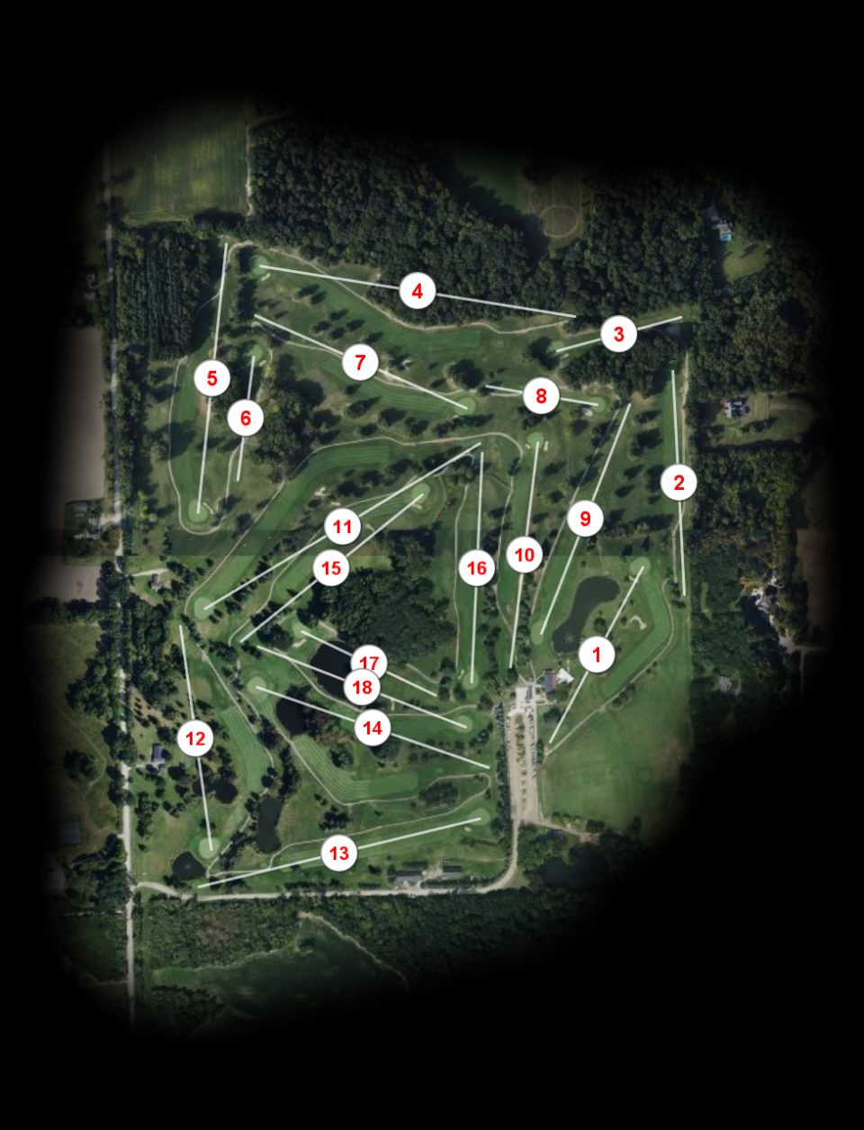 Rolling Meadows Country Club course overview