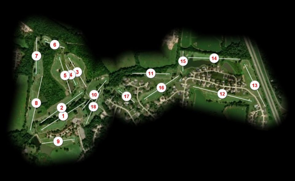 Bent Creek Golf Club course overview