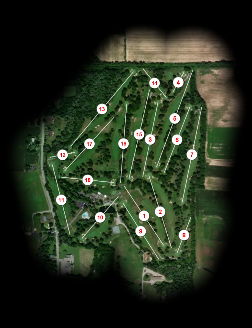 Stafford Country Club course overview