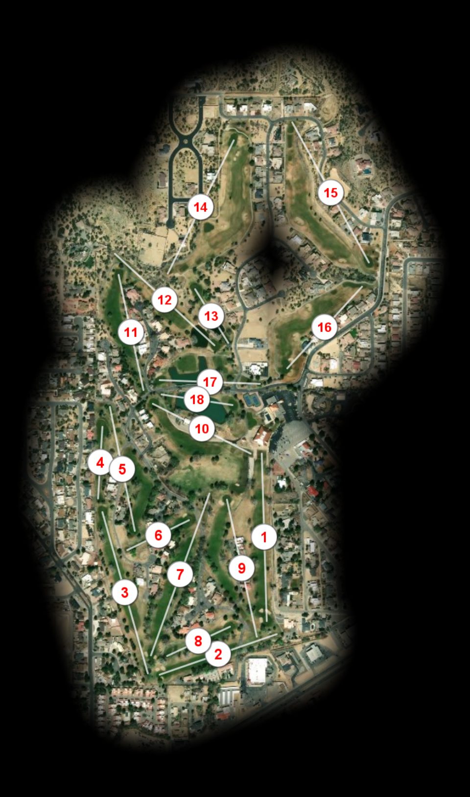 San Juan Country Club course overview