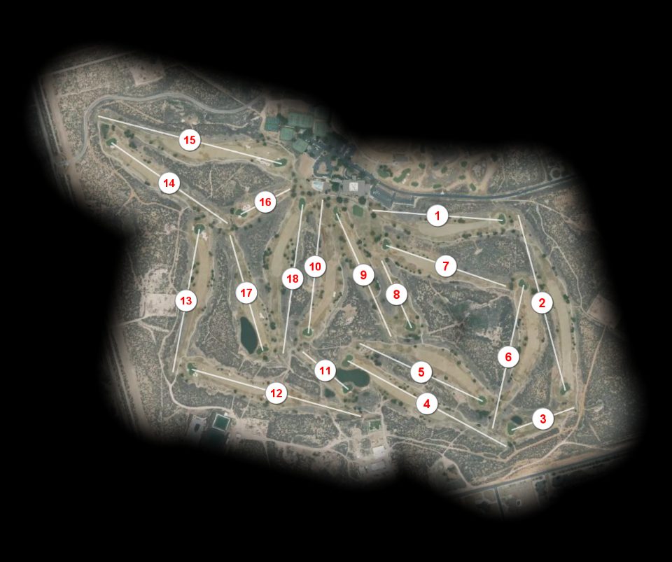 Midland Country Club course overview