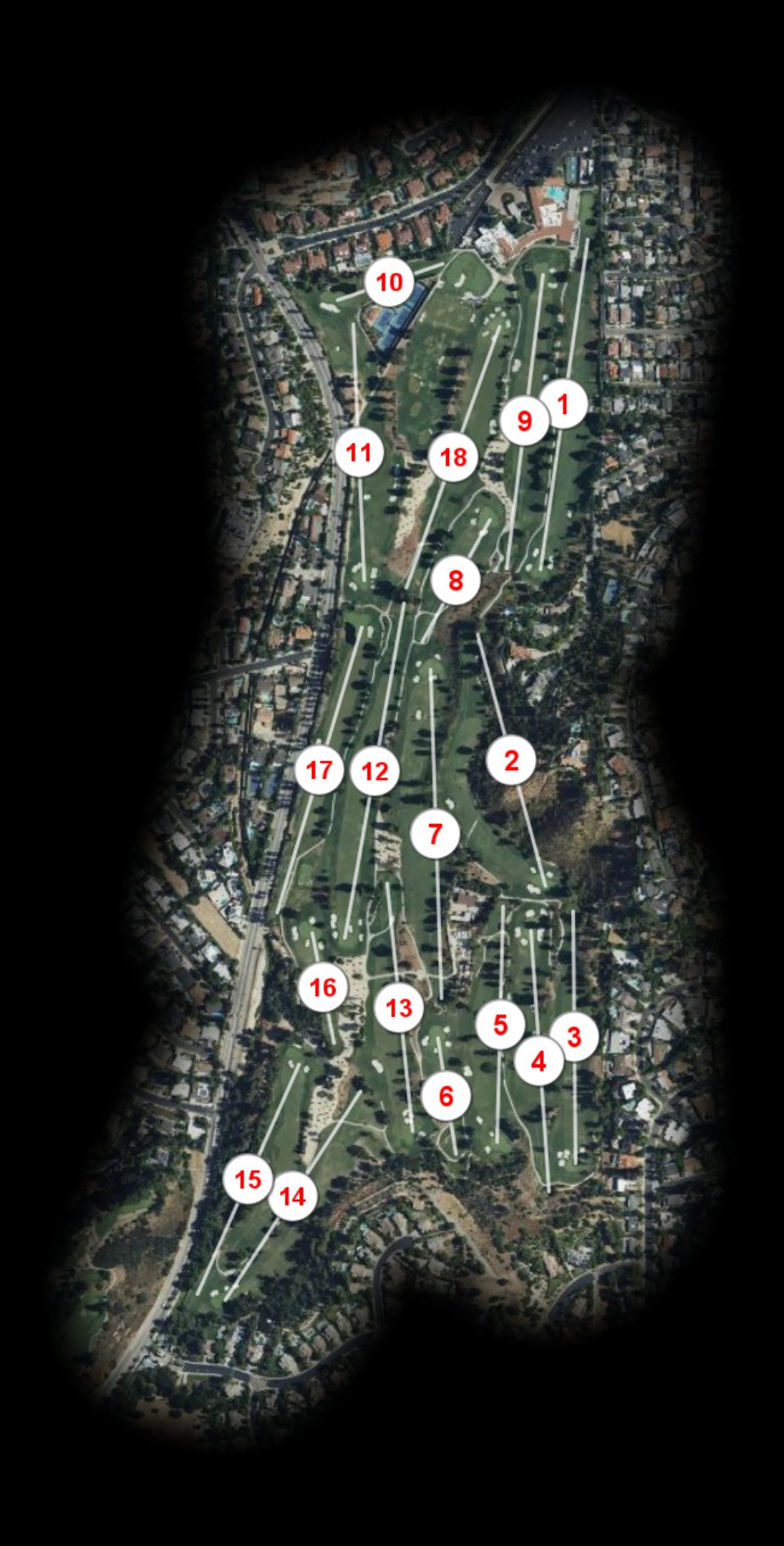 El Caballero Country Club course overview