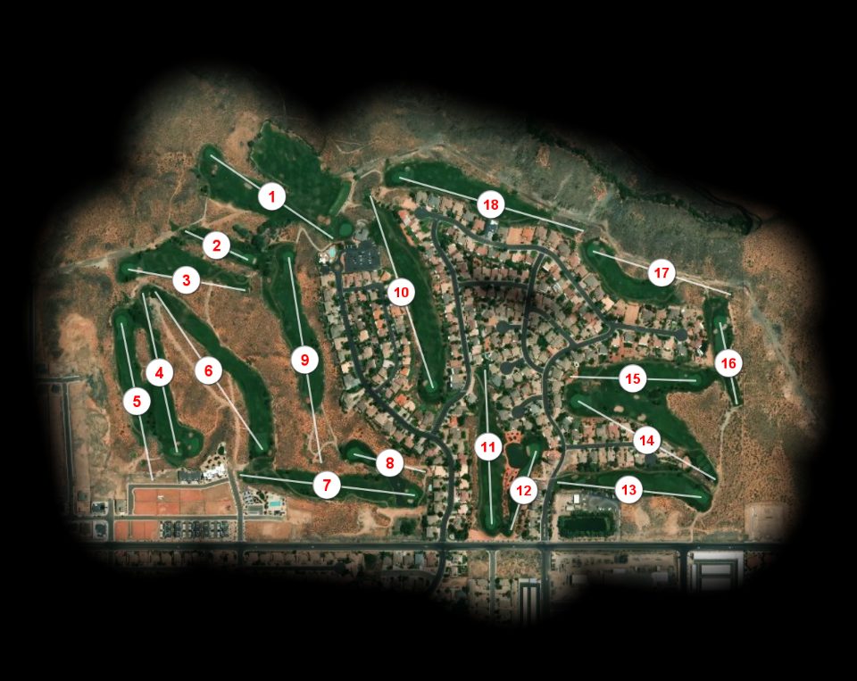 Sky Mountain Golf Course course overview