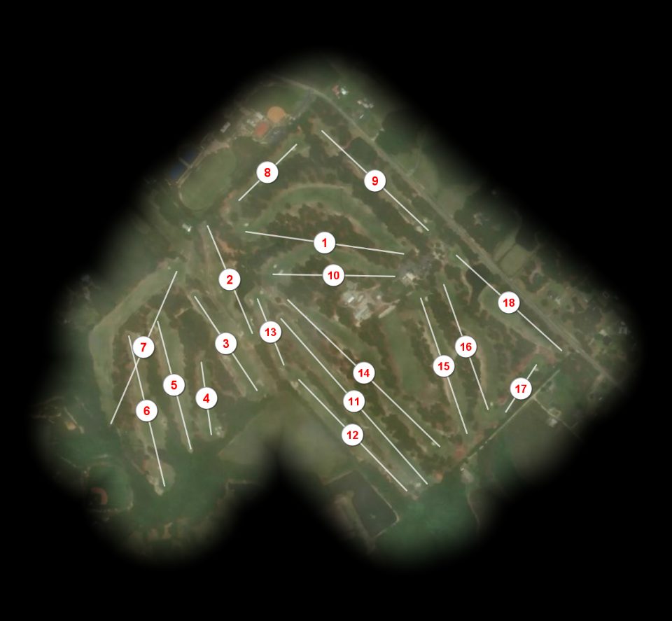 Uchee Trail Country Club course overview