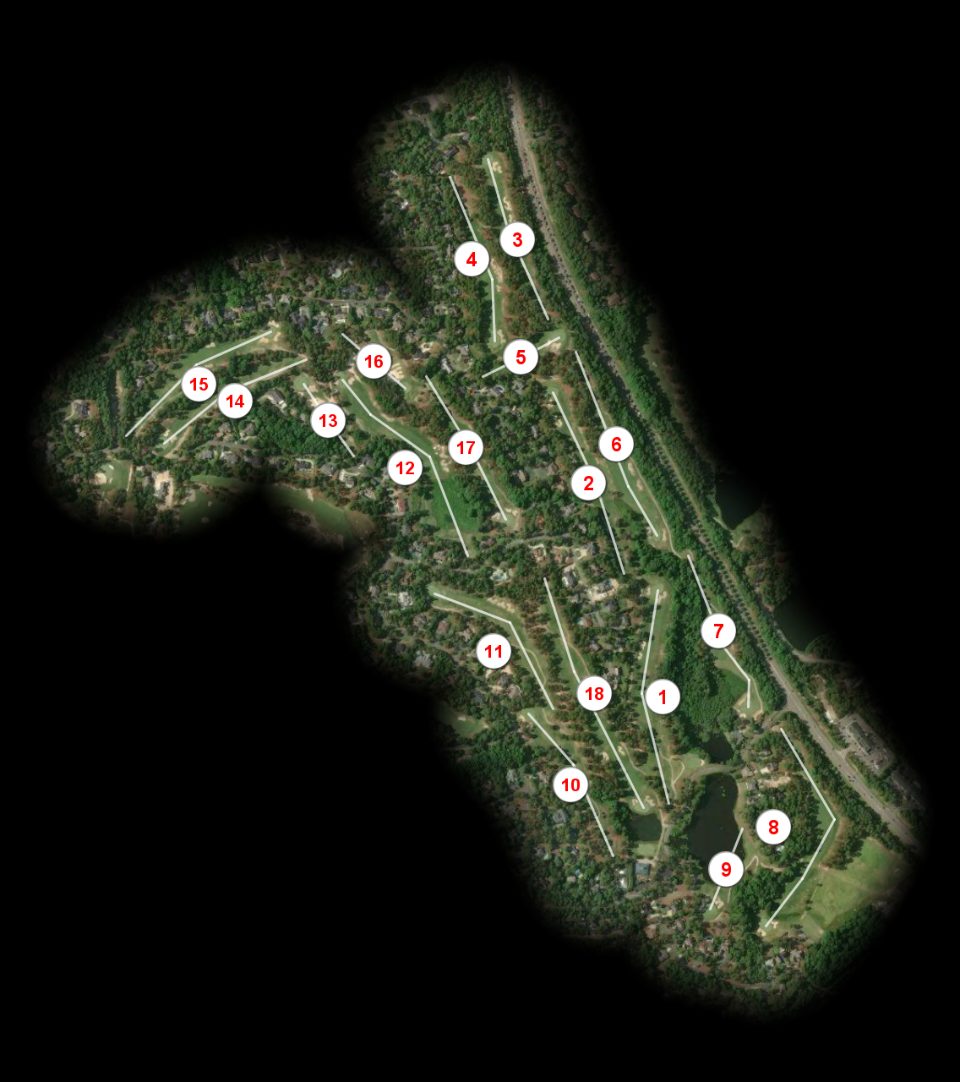 Pinehurst Country Club #7 course overview