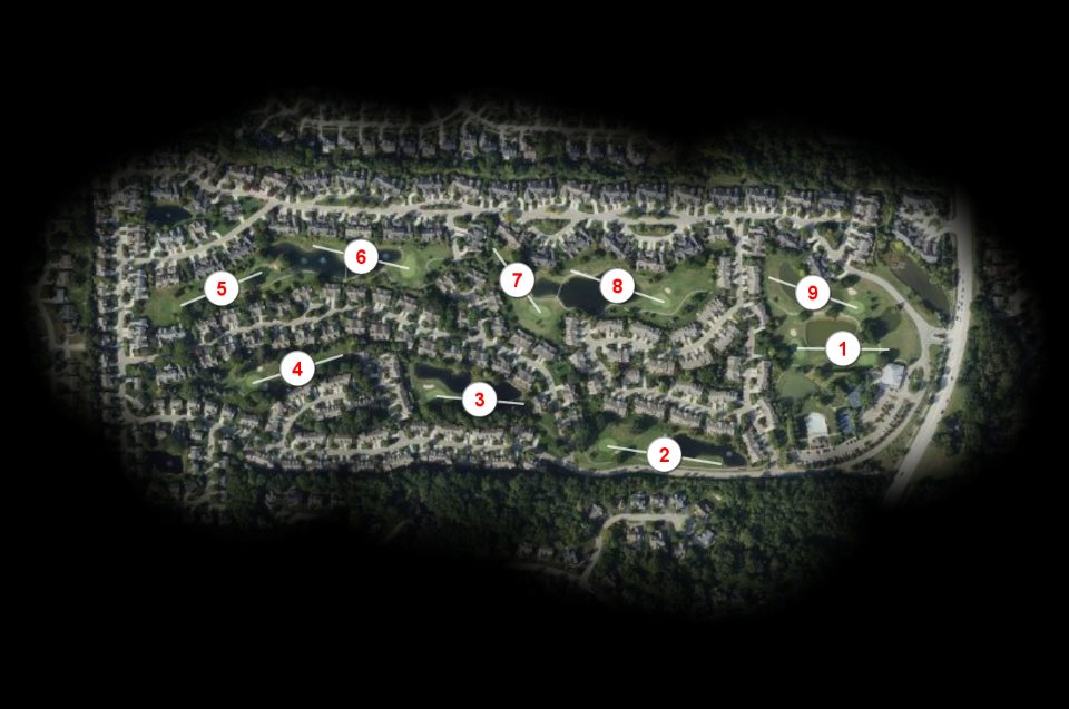 Bushwood Golf Club Bushwood Executive Par 3 course overview