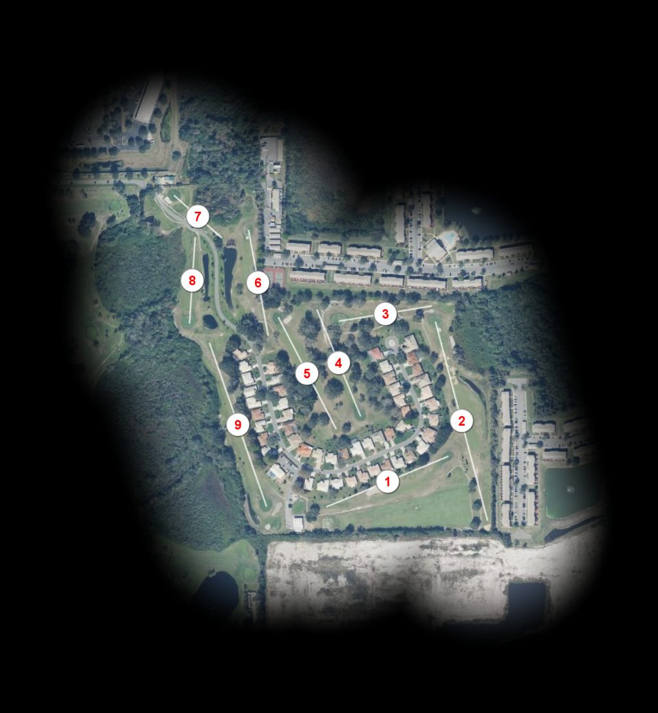 Lake Bess Country Club course overview