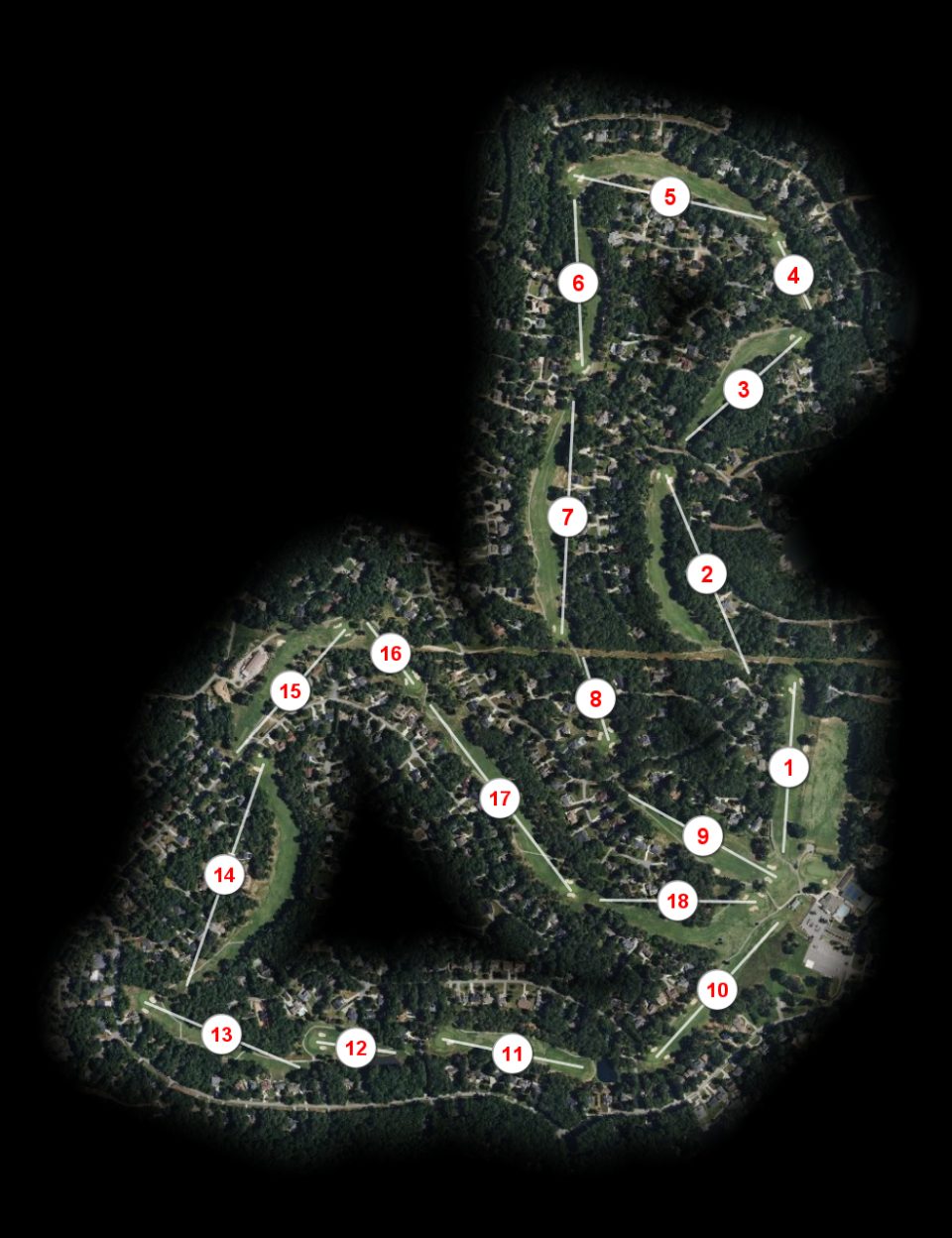 Fairfield Plantation Golf & Country Club course overview