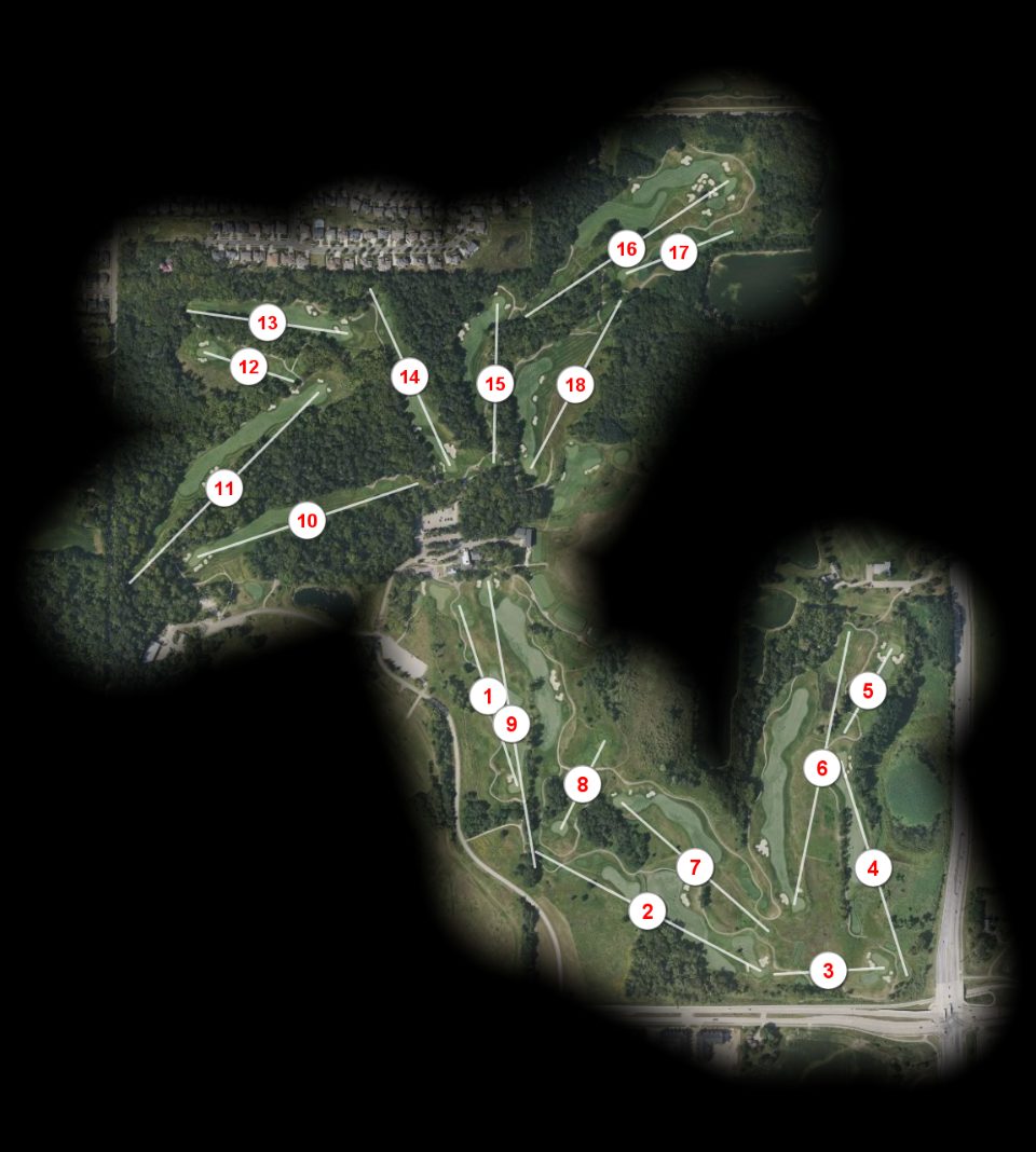 University Ridge Golf Course course overview