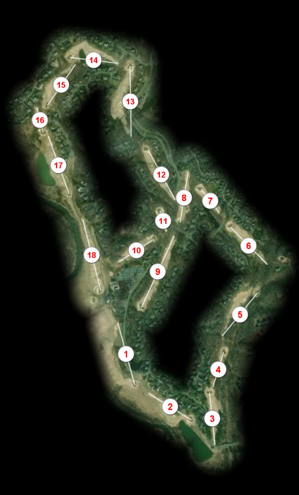 Glenmore Country Club course overview