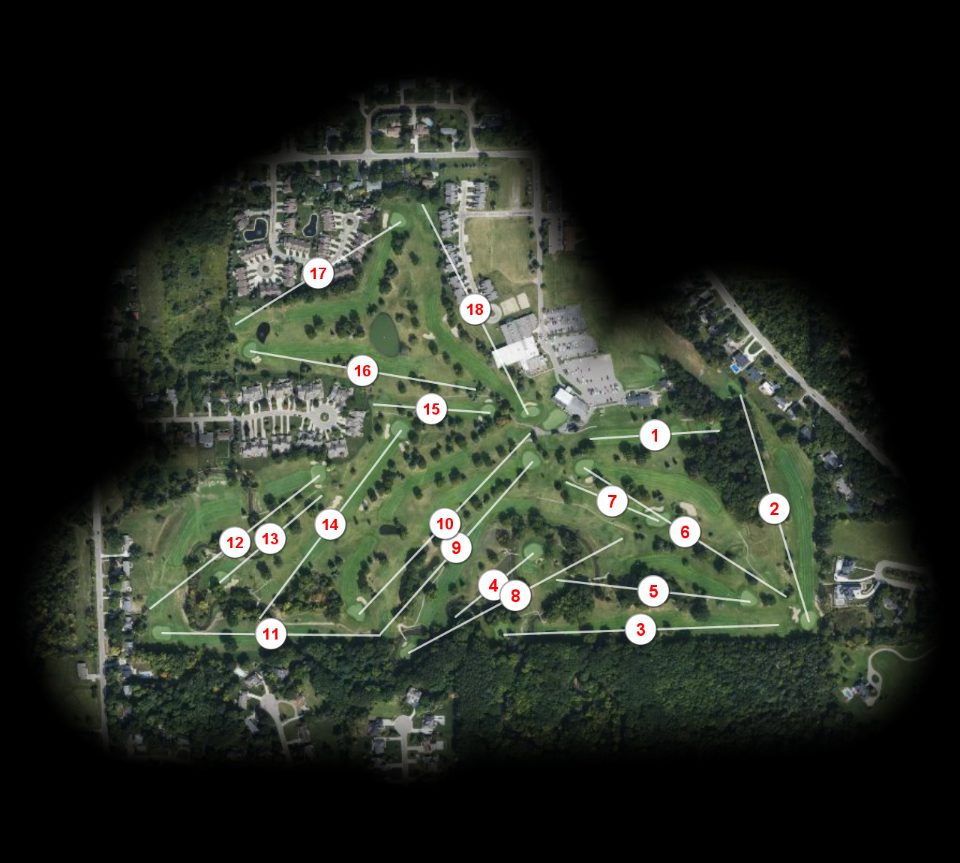 Davison Country Club course overview