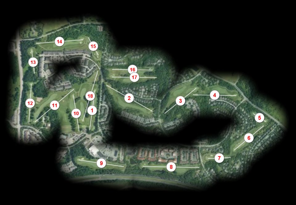 Waverly Woods Golf Club course overview
