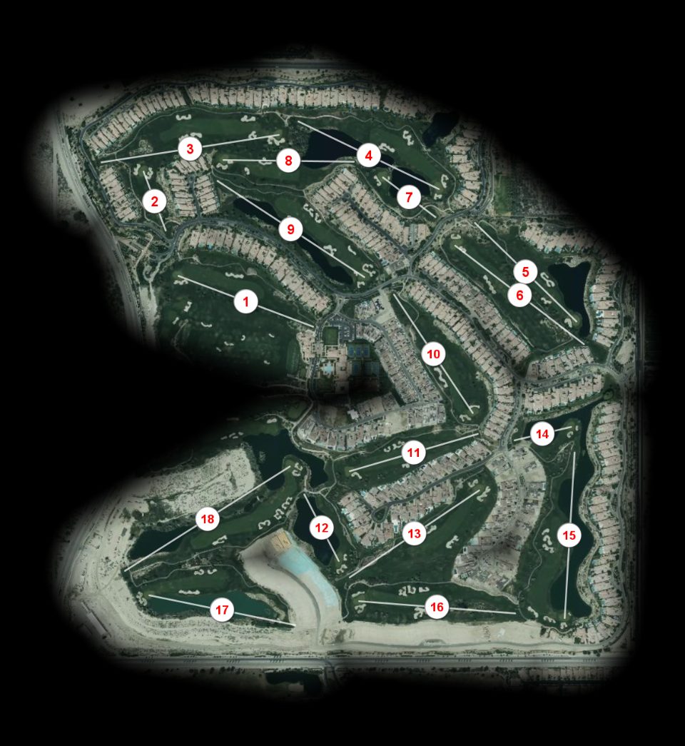 Andelusia at Coral Mountain East course overview