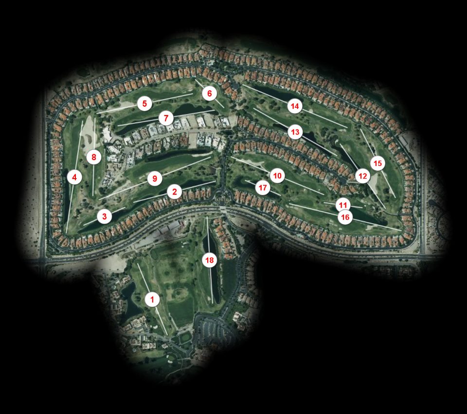 Mission Hills Golf Course Pete Dye Challenge course overview