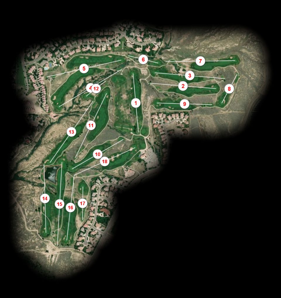 Walking Stick Golf Course course overview