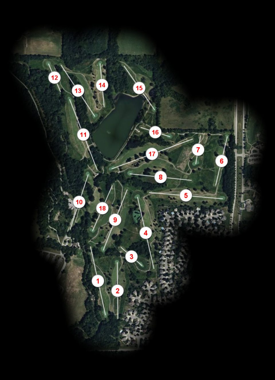Hodge Park Golf Course course overview