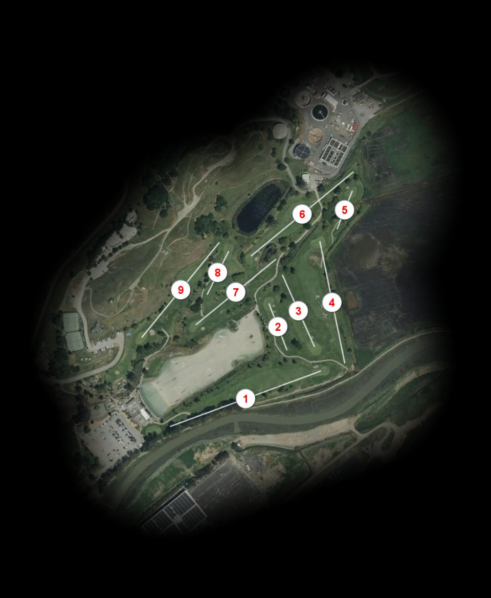 McInnis Park Golf Center course overview