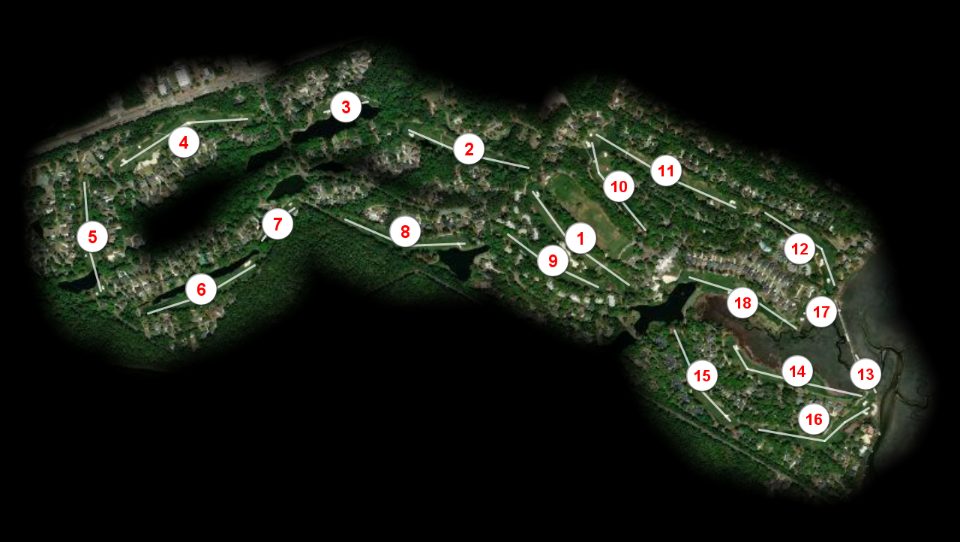 Pawleys Plantation Golf & Country Club course overview