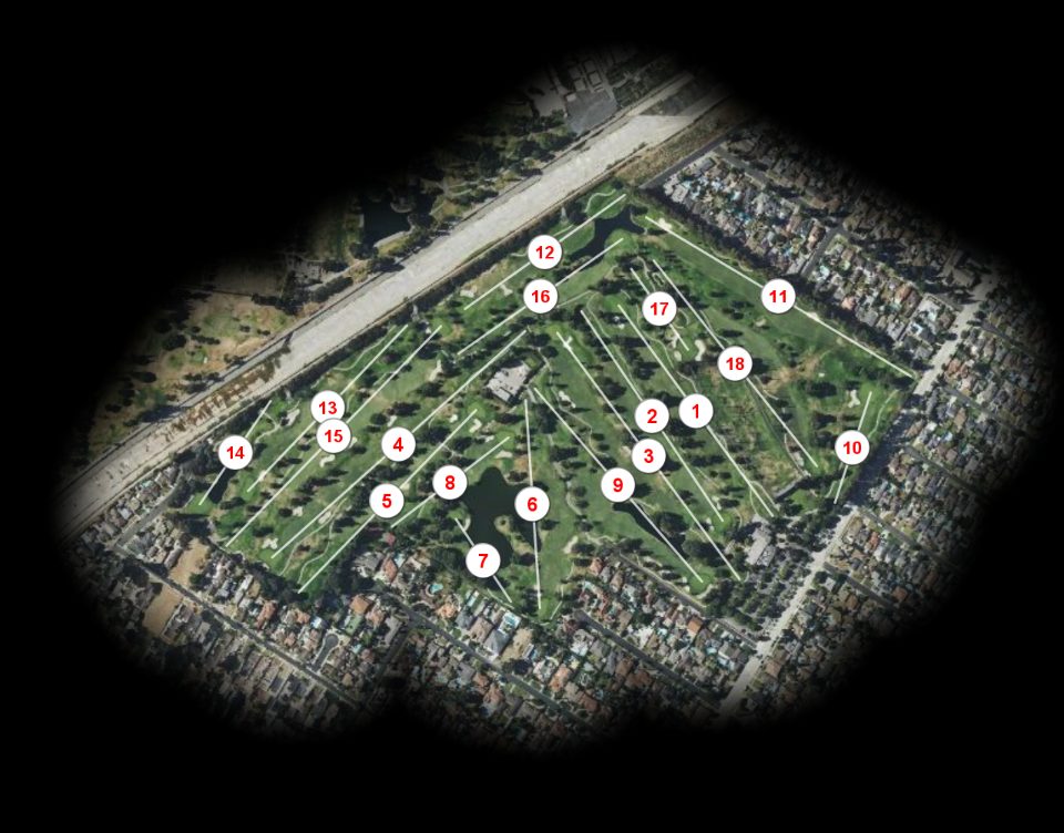 Rio Hondo Golf Club course overview