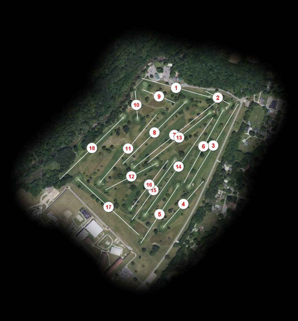 Fall Creek Golf Club Idlewold course overview