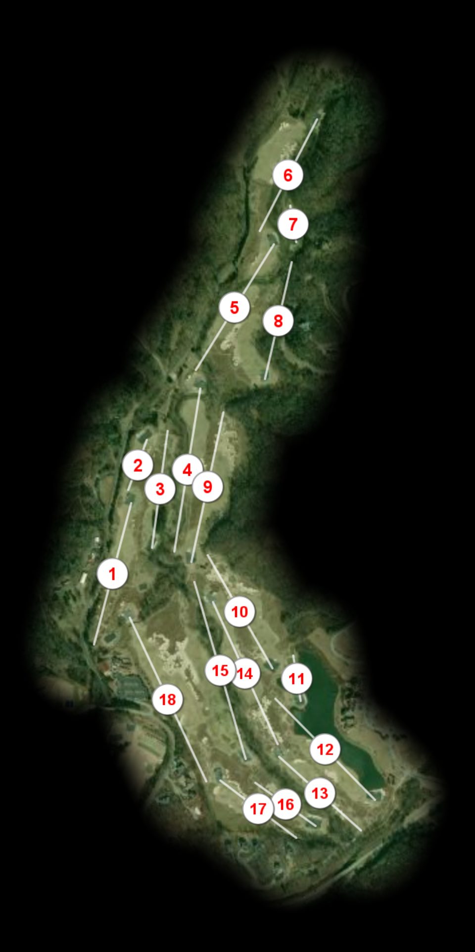 The Cliffs at Mountain Park Golf Course course overview