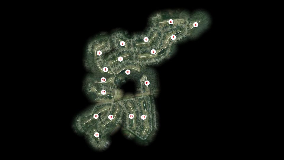 Coosaw Creek Country Club course overview