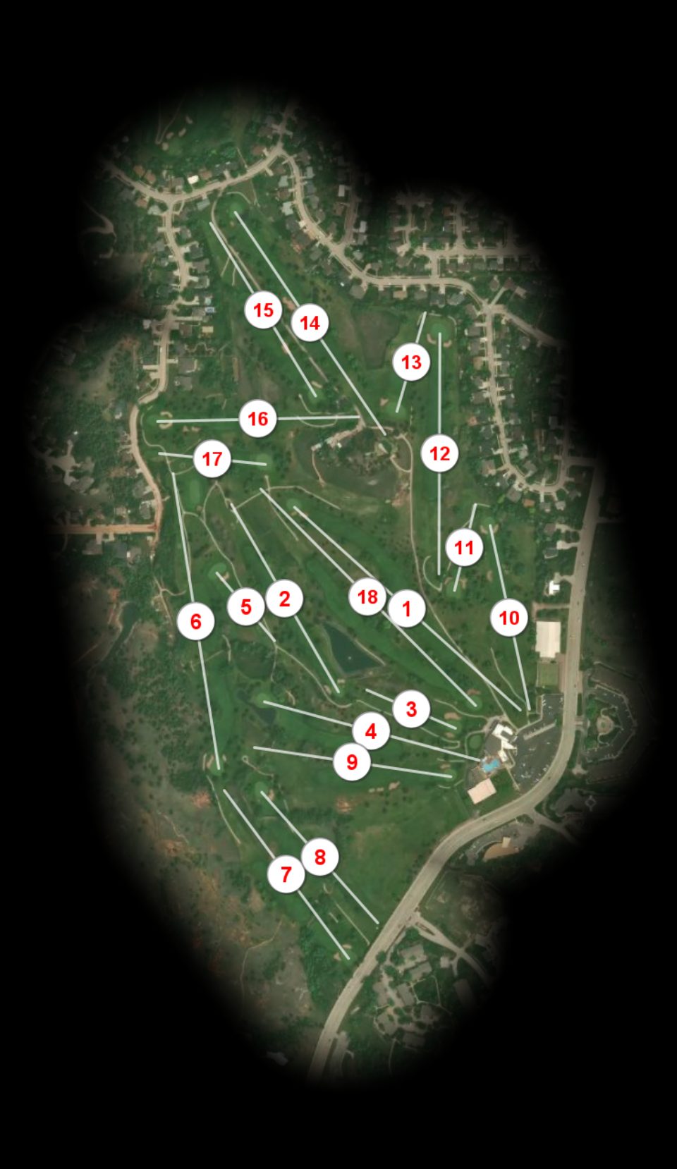 Arrowhead Country Club course overview