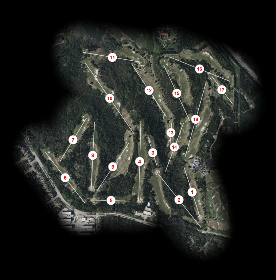 Dallas National Golf Club course overview