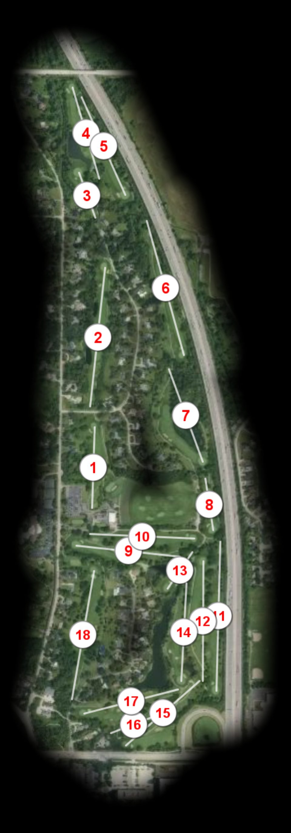 Deerfield Golf Club course overview