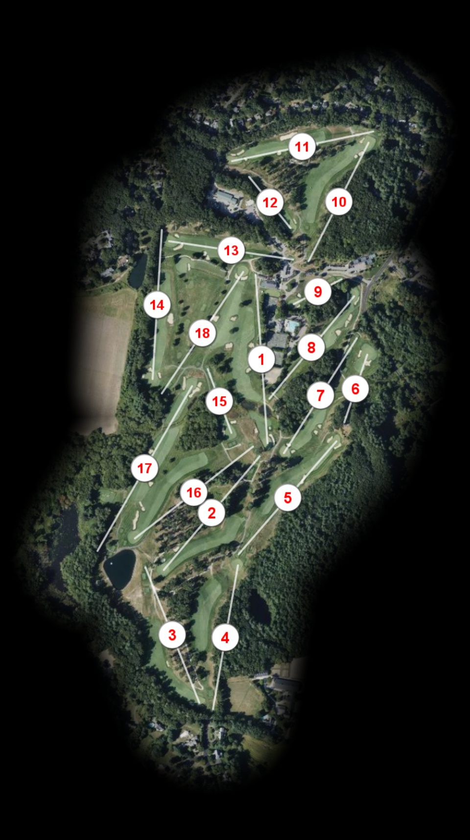 Concord Country Club course overview