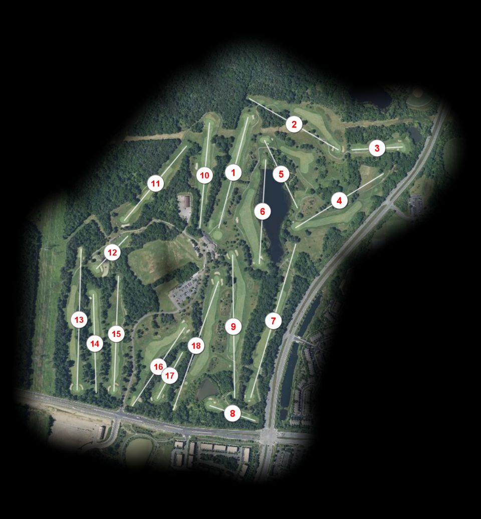 Brambleton Regional Park Golf Club course overview