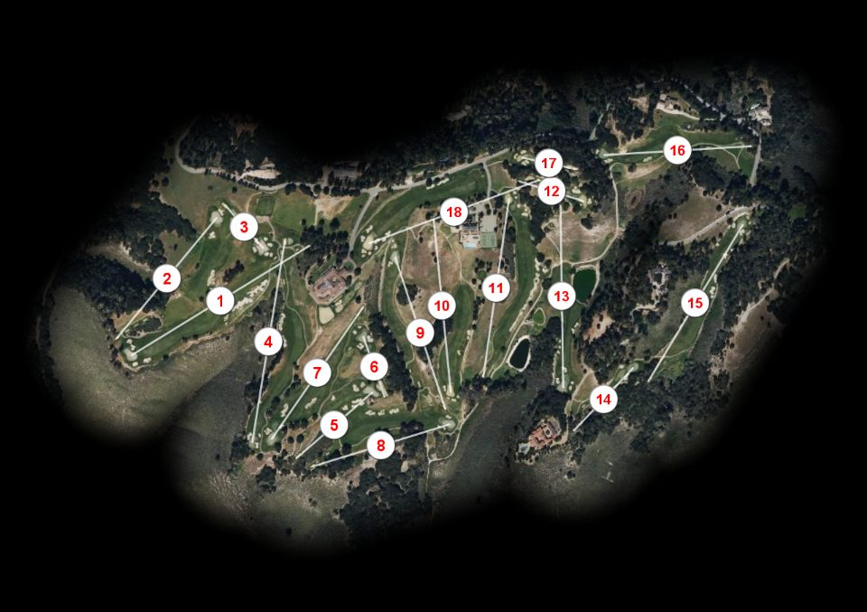 Tehama Golf Club course overview