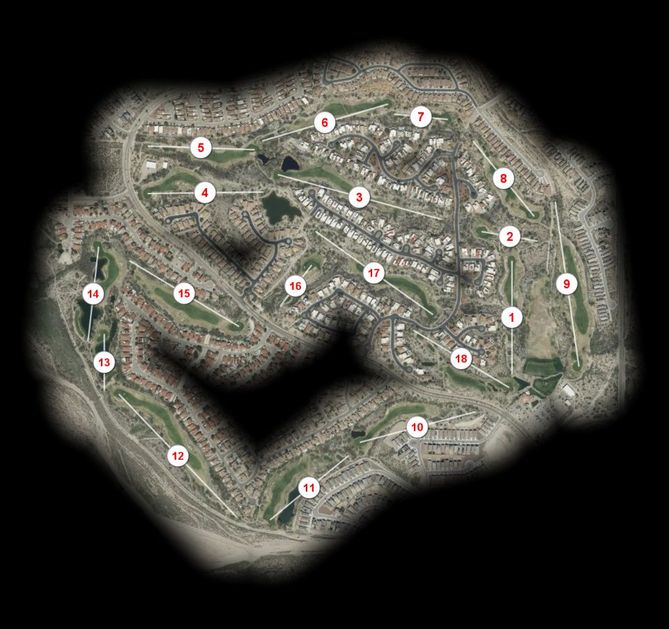 Del Lago Golf Club course overview