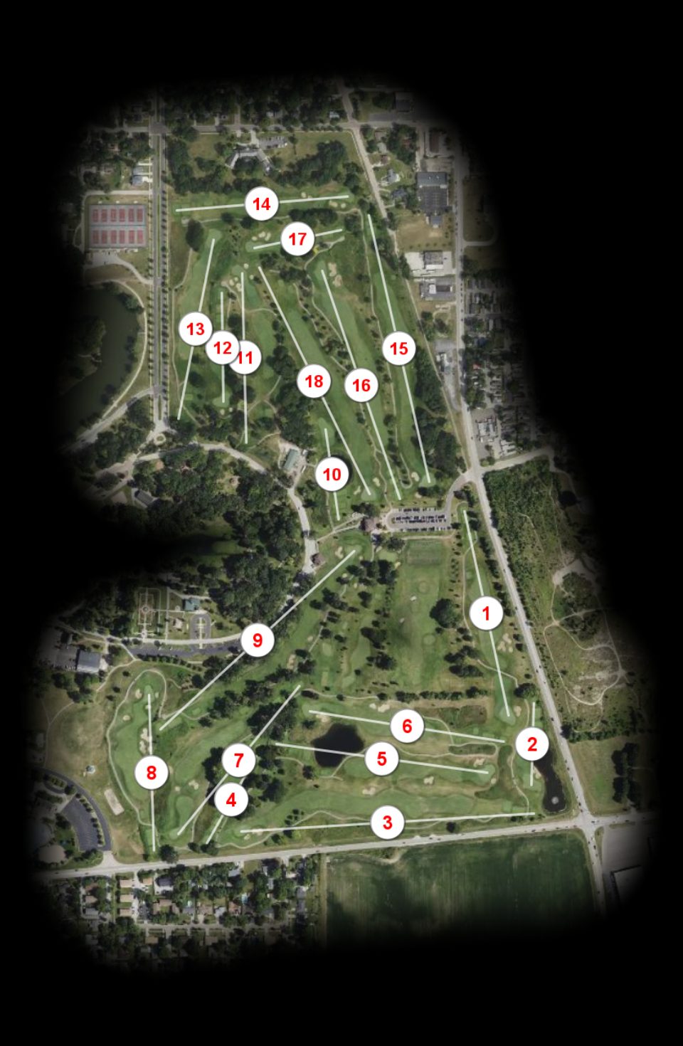 Phillips Park Golf Course course overview