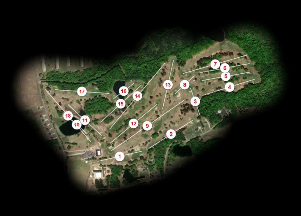 White Plains Country Club course overview