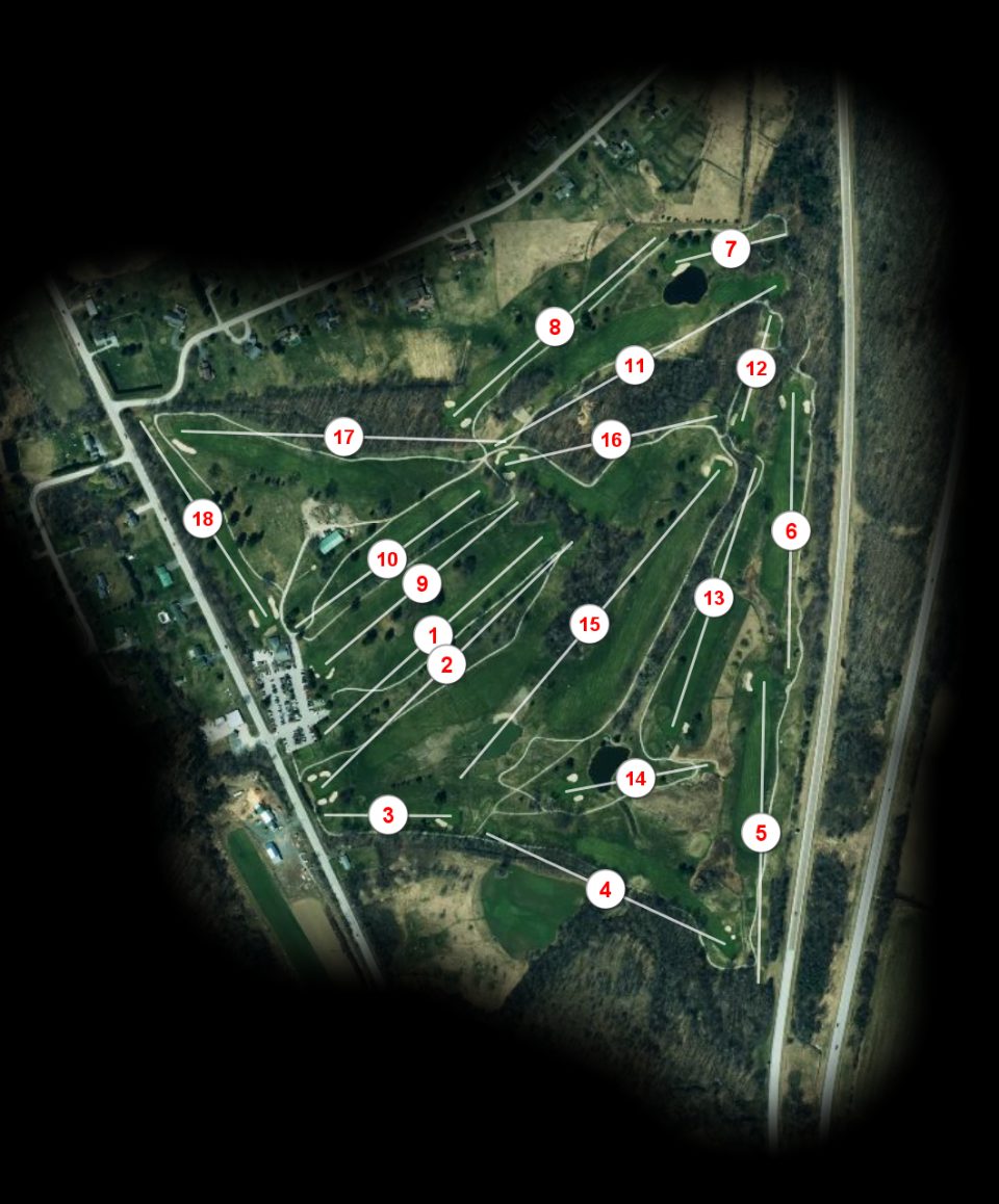 Champlain Country Club course overview